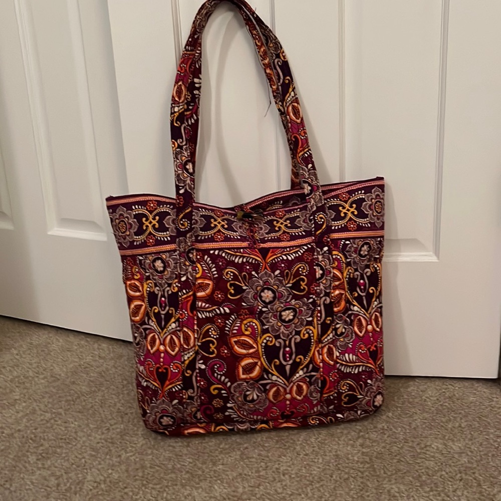 Vera Bradley safari sunset large tote